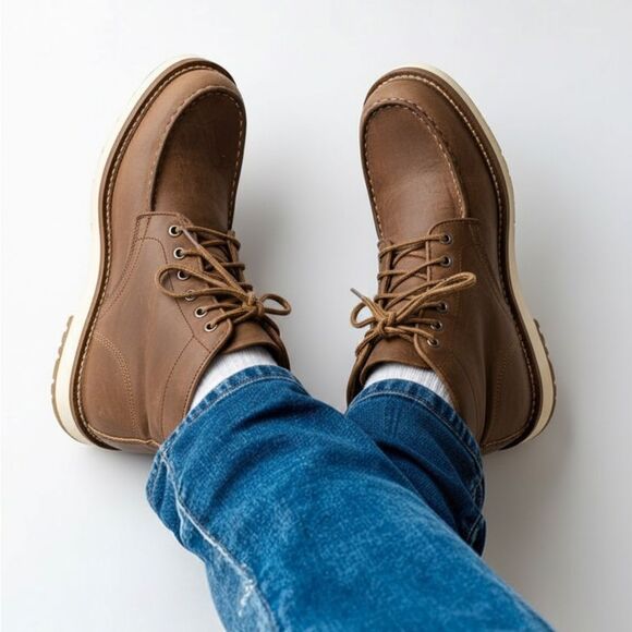 Other - Men's Brown Leather Boots